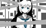  1girl animal_ears blue blue_eyes cat_ears clothed eyes female hair hoshine_stella long_hair solo utau utauloid vocaloid 