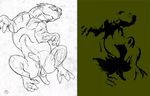  bronx canine dog gargoyle gargoyles male mammal manipadstudio_(artist) presenting sheath source_uploader 