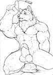  abs anal anal_insertion anal_masturbation anal_penetration anthro balls biceps big_muscles canine dildo dildo_sitting erection fur insertion kneeling knuxlight male mammal masturbation muscles nude pecs penetration penis pose sex_toy sheath sketch solo spread_legs spreading thick_penis toned wolf 