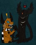  creepypasta cryptid cute deity friend goat madness mammal monster unknown_species vonderdevil zalgo 