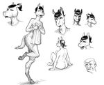  expression female hooves horse lima mammal monochrome ponytail portrait sitting siyah sketch surprise 