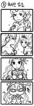  breast_envy comic green_dew greyscale highres janna_windforce korean league_of_legends leona_(league_of_legends) lulu_(league_of_legends) monochrome multiple_girls pix sona_buvelle soraka translated 