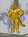  abs anthro biceps big_muscles brown_eyes brown_skin bulge claws clothing dinosaur extreme_dinosaurs fangs female grin looking_at_viewer male musclepower muscles nipples pecs pose reptile scales scalie smile solo speedo standing straight swimsuit t-bone_(extreme_dinosaurs) teeth theropod toe_claws toned tongue topless tyrannosaurus_rex underwear 