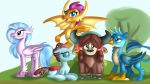  gallus_(mlp) jbond my_little_pony ocellus_(mlp) silverstream_(mlp) smolder_(mlp) yona_(mlp) 