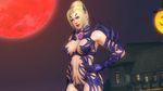  1girl 3d blonde_hair breasts dead_or_alive dead_or_alive_5 hand_on_hip large_breasts moon night ninja_gaiden official_art rachel rachel_(ninja_gaiden) solo tecmo 