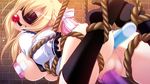  anal anal_object_insertion ass ball_gag bdsm black_legwear blindfold blonde_hair bondage bound breasts brick_wall censored dildo from_behind gag gagged game_cg huge_breasts knees_apart_feet_together mekami_suzu mosaic_censoring motion_blur nanaka_mai object_insertion open_clothes open_shirt pure_girl pussy pussy_juice rope saliva shirt solo spread_legs suspension vaginal vibrator_on_nipple white_shirt 