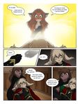  assassin brown_hair canine chest_tuft clothing cute female fox fur hair heterochromia keidran keith_keiser laura laura_(twokinds) lens_flare magic magic_user male mammal natani soldier spell tom_fischbach tuft twokinds warrior webcomic wolf 