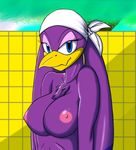  avian big_breasts bird breasts drawing female gtoyaannno sega sonic_(series) sonic_riders swallow_(bird) wave_the_swallow 