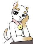  bee_and_puppycat breasts canine cartoon_hangover feline female hybrid kloudmutt mammal puppycat solo stare 