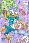  blue_fur canine ek_goya female fox fur jewelry krystal mammal moon nintendo ship solo source_request space star_fox suit ufo video_games white_fur 