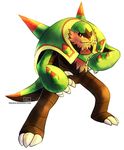  chesnaught haychel nintendo pok&#233;mon pok&eacute;mon red_eyes solo video_games 