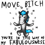  bbd blue_hair chibi cute english_text equine fabulous hair horse mammal plain_background stars super_gay text 