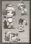  animal_crossing blush breasts canine female isabelle nintendo video_games 