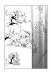  alice_margatroid bad_id bad_pixiv_id blush closed_eyes comic crying despair dress greyscale hug kirisame_marisa long_hair monochrome multiple_girls non_(z-art) open_mouth ribbon sad short_hair touhou translated yuri 