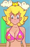  big_breasts bouncing_breasts breasts catoblepas female mario_bros nintendo princess_peach video_games 