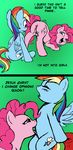  equine female feral friendship_is_magic hair horse lesbian licking mammal my_little_pony pegasus pink_hair pinkie_pie_(mlp) plain_background pony pussy rainbow_dash_(mlp) tongue unknown_artist until_they_like_it wings 