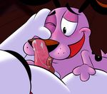  big_penis black_nose brian_griffin canine courage courage_the_cowardly_dog crossover cum cum_on_penis cum_on_tongue cum_string dog erection faceless_male family_guy fur gay hi_res licking male mammal nepp nude one_eye_closed oral oral_sex penis sex smile tongue vein 