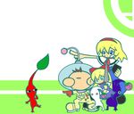  alice_margatroid crossover flat_color highres olimar parody pikmin_(creature) pikmin_(series) puyopuyo puyopuyo_fever shanghai_doll style_parody touhou y&amp;k 