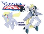  cutie_mark derpy_hooves_(mlp) equine female feral friendship_is_magic horse inspectornills machine mammal mechanical my_little_pony pegasus pony robot transformers wings 