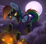  clothing costume cross cutie_mark equine eyewear female feral friendship_is_magic fur goggles hair halloween holidays horn horse jack_o&#039;_lantern jack_o'_lantern long_hair mammal moon multi-colored_hair my_little_pony night open_mouth pegasus pony pumpkin rainbow_dash_(mlp) rainbow_hair shadowbolts_(mlp) smile solo stars vampirenok wings 