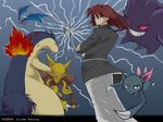  alakazam bad_id bad_pixiv_id crobat gen_1_pokemon gen_2_pokemon gengar long_hair looking_at_viewer looking_back magneton pokemon pokemon_(creature) pokemon_(game) pokemon_gsc red_hair san_dai_wa_jou silver_(pokemon) sneasel title typhlosion 