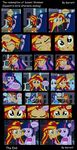  angry animal_ears applejack_(eg) comic dress english_text equestria_girls fluttershy_(eg) garretthegarret happy human humanized mammal my_little_pony pinkie_pie_(eg) rainbow_dash_(eg) rarity_(eg) sad sunset_shimmer_(eg) tears text twilight_sparkle_(eg) 