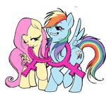  &#9792; alpha_channel blue_eyes cutie_mark equine female feral flirting flutterdashwhore fluttershy_(mlp) friendship_is_magic hair lesbian looking_at_viewer mammal multi-colored_hair my_little_pony one_eye_closed pegasus pink_eyes pink_hair plain_background rainbow_dash_(mlp) rainbow_hair transparent_background wings 