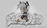  cub equine friendship_is_magic halloween holidays horse male mammal my_little_pony nightmare_night pipsqueak_(mlp) pony pumpkin rubber smudge_proof solo young 