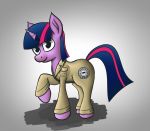  clothing crossover equine friendship_is_magic horn horse jumpsuit looking_at_viewer lost_(series) mammal mostlyponyart my_little_pony parody pony simple_background twilight_sparkle_(mlp) unicorn 