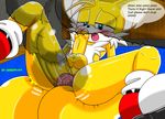  anal anal_penetration anthro balls blue_eyes blush canine cub erection fox fur gay humanoid_penis male mammal miles_prower nobody147 nude open_mouth penetration penis sega sex sonic_(series) tails uncut video_games young 