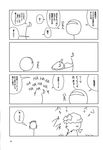  alice_margatroid check_translation comic greyscale hairband hat highres izayoi_sakuya maid_headdress monochrome multiple_girls patchouli_knowledge remilia_scarlet sneezing stick_figure touhou translation_request wings yokochou 