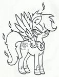  angry anibaruthecat armor corruption cub cutie_mark equine evil female feral friendship_is_magic fur hair horse mammal my_little_pony pegasus pony scootaloo_(mlp) sketch solo wings young 