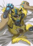  anthro bed blush cum cum_in_mouth cum_inside cum_on_body cum_on_face cum_on_tongue duo erection female female_focus hand_holding human human_on_anthro interspecies legendary_pok&eacute;mon lying male male/female male_on_anthro male_penetrating mammal missionary_position nintendo on_back open_mouth penetration penis pok&eacute;mon pok&eacute;mon_(species) pok&eacute;philia sex shadow solo_focus spread_legs spreading takura_mahiro tears tongue vaginal vaginal_penetration video_games zeraora 