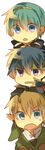  blonde_hair blue_eyes blue_hair earrings fire_emblem fire_emblem:_monshou_no_nazo fire_emblem:_souen_no_kiseki hat headband ike jewelry link male_focus marth multiple_boys pointy_ears seoto super_smash_bros. the_legend_of_zelda tiara 