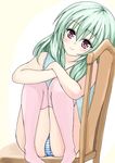  chair green_hair panties run_elsie_jewelria to_love-ru underwear 