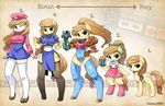  anthro anthrofied button&#039;s_mom button's_mom chun-li cosplay cutie_mark english_text equine female feral friendship_is_magic horse human mammal mario mario_bros mega_man_(series) metroid my_little_pony nintendo pony roll samus_aran shepherd0821 text video_games 