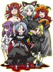  animal_ears bat_wings blonde_hair blue_eyes blue_hair blush cat_ears costume everyone fake_animal_ears flandre_scarlet gengorou hairband halloween hat hong_meiling izayoi_sakuya koakuma long_hair multiple_girls one_eye_closed patchouli_knowledge pumpkin pumpkin_hat purple_hair red_eyes red_hair remilia_scarlet ribbon short_hair silver_hair touhou twintails wings 