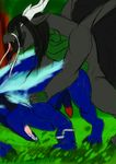  blue_dragon dragon duo feral forced forest gay horn makarimorph male penis rape sketch tree wings 