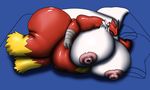  absurd_res anthro avian barefoot beak bed big_breasts big_butt bird blaziken breasts butt chicken claws eyes_closed female grinex hair hi_res huge huge_breasts huge_butt huge_nipples hyper hyper_breasts long_hair lying nintendo nipples nude on_side open_mouth overweight pillow pok&#233;mon pok&eacute;mon shadow shiny sleeping solo thick thick_thighs video_games white_hair wide_hips 