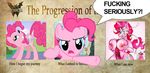  anthrofied big_breasts breaking_the_fourth_wall breasts clothing corruption_of_champions cutie_mark dickgirl english_text ep777 equine female feral friendship_is_magic hair horn horse huge_breasts huge_penis intersex jrvanesbroek mammal my_little_pony penis pink_hair pinkie_pie_(mlp) pony text tongue 