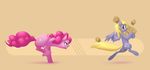  blonde_hair blue_eyes cutie_mark derpy_hooves_(mlp) duo eosphorite equine female feral food friendship_is_magic frown fur grey_fur hair horse long_hair mammal muffin my_little_pony open_mouth pegasus pink_fur pink_hair pinkie_pie_(mlp) pony running smile wings yellow_eyes 