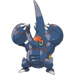  heracross horns lowres mega_pokemon no_humans official_art pokemon pokemon_(game) pokemon_xy simple_background standing sugimori_ken white_background 