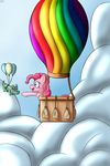  alligator blue_eyes dream_breaker equine female feral friendship_is_magic gummy_(mlp) hair horse mammal my_little_pony open_mouth pinkie_pie_(mlp) pony reptile scalie smile 