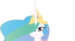  alpha_channel equine felix-kot female feral friendship_is_magic frown hair hi_res horn horse looking_at_viewer mammal multi-colored_hair my_little_pony pink_eyes plain_background pony princess_celestia_(mlp) solo transparent_background winged_unicorn wings 