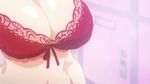  1girl animated animated_gif bouncing_breasts bra breasts huge_breasts large_breasts ore_no_nounai_sentakushi_ga_gakuen_love-comedy_wo_senryoku_de_jama_shiteru reikadou_ayame solo underwear wardrobe_malfunction 