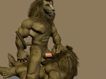  3d abs animated anthro balls biceps big_muscles big_penis cgi chest_tuft deep_throat erection eyes_closed facefuck feline fellatio flash fur gay kneeling lion lying male muscles nipples nude oral oral_sex pecs penis sex thick_penis tiger-paws tuft vein 