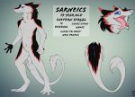  2019 anthro digital_media_(artwork) fur hair invalid_background invalid_tag male nude sergal smile solo 