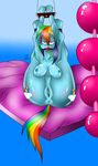  absurd_res anal anal_beads anthro anthrofied anus ball_gag barefoot bdsm beads bed blue_fur blue_skin bondage bound breasts butt cutie_mark equine female forced friendship_is_magic fur gag hair hi_res horse long_hair looking_at_viewer mammal multi-colored_hair my_little_pony nipples nude pegasus plain_background pony presenting presenting_hindquarters purple_eyes pussy rainbow_dash_(mlp) rainbow_hair restrained sex sex_toy shiny solo sunnyslash tsundere wet wings 