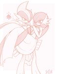  aegislash blush carrying gallade gardevoir mega_gardevoir mega_pokemon nintendo pokemon princess_carry sally_(luna-arts) sally_(yuki-menoko) 