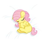  alpha_channel amber_eyes bed blush cute equine eyes_closed female feral fluttershy_(mlp) friendship_is_magic fur godoffury hair hi_res horse long_hair lying mammal my_little_pony on_side pegasus pink_hair plain_background pony sleeping solo transparent_background wings yellow_fur young 